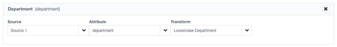 Configuring Transform Behavior 2